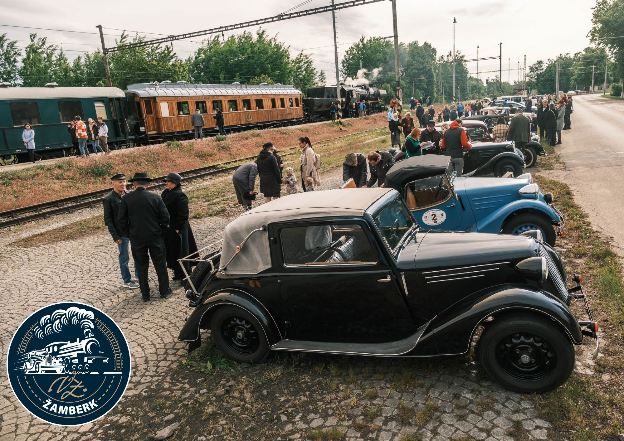 2. ROČNÍK MEMORIÁLU VÁCLAVA ZAPADLÍKA / JÍZDA PARNÍM VLAKEM